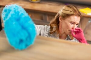 Home With Poor Indoor Air Quality