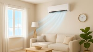 Can AC installation improve indoor airflow and circulation