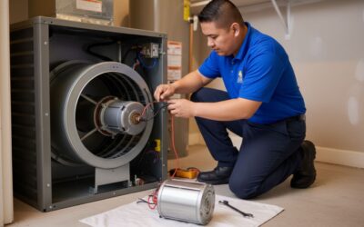 What is the cost to replace an AC blower motor in a San Marcos, TX home?