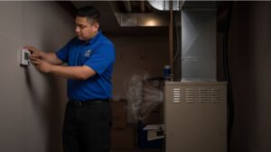 furnace blower won’t stop running