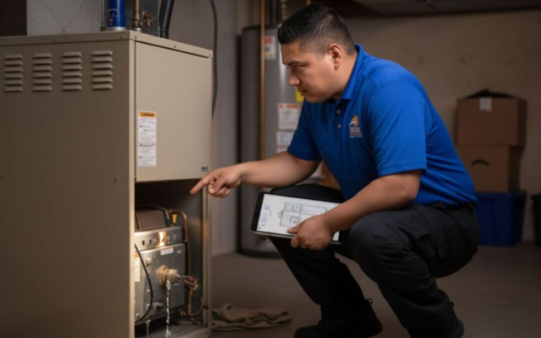 Why is my furnace leaking water or condensate?