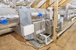 furnace attic