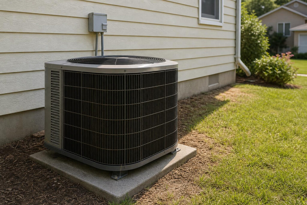 air conditioning unit not cooling house
