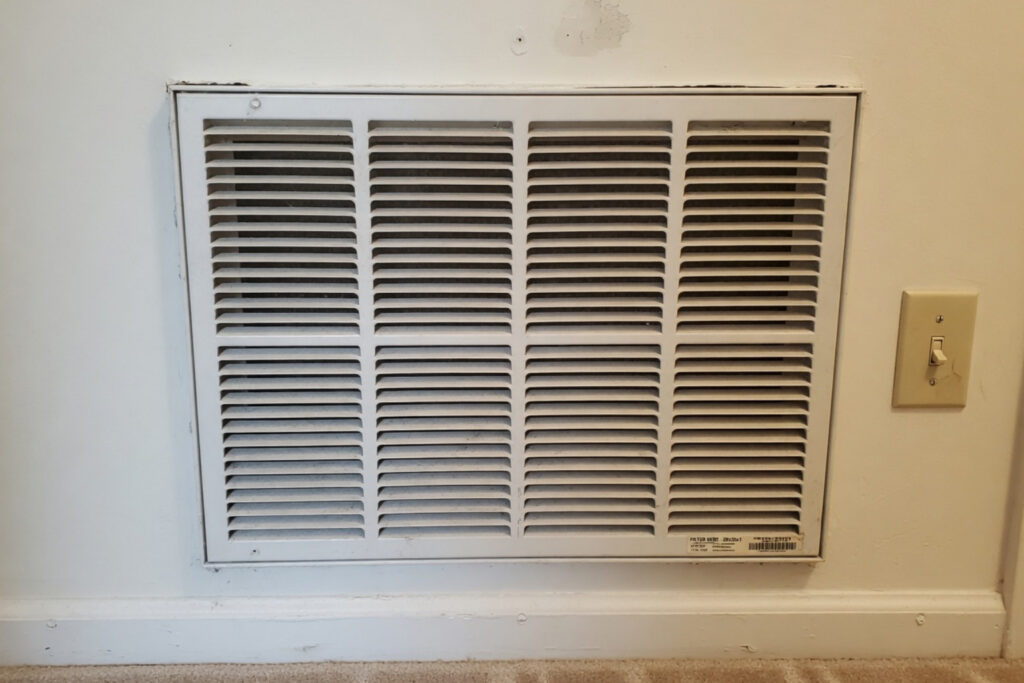 HVAC return air duct