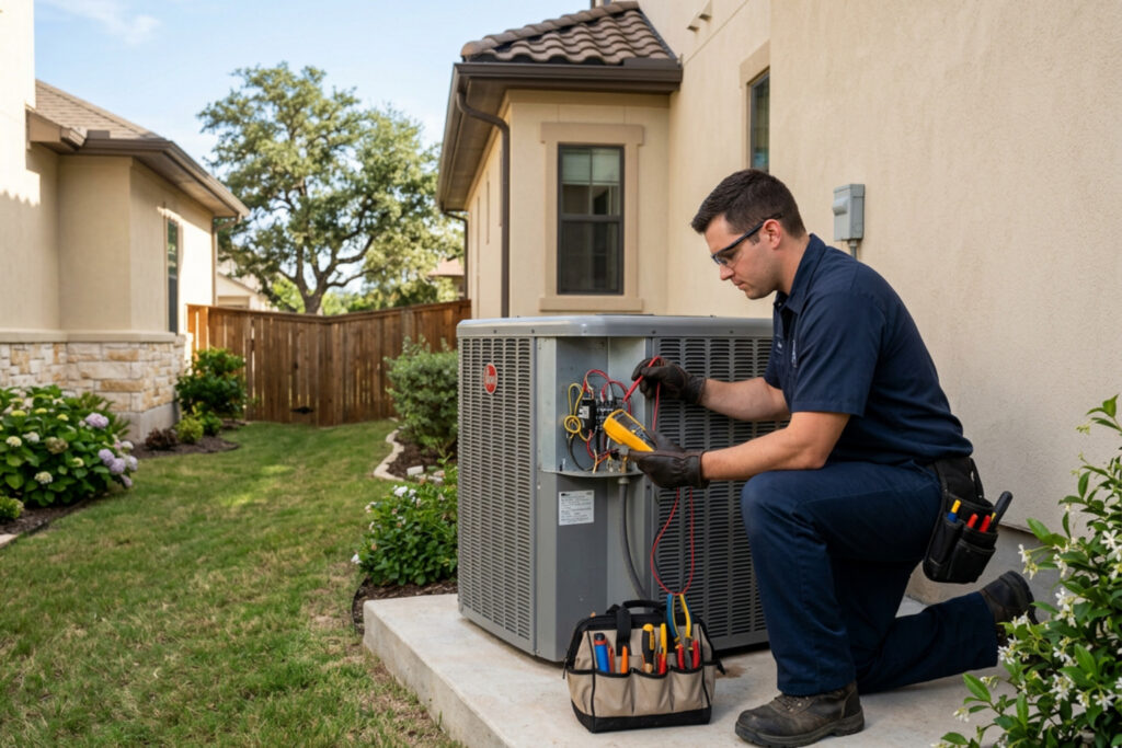 HVAC tune up schedule
